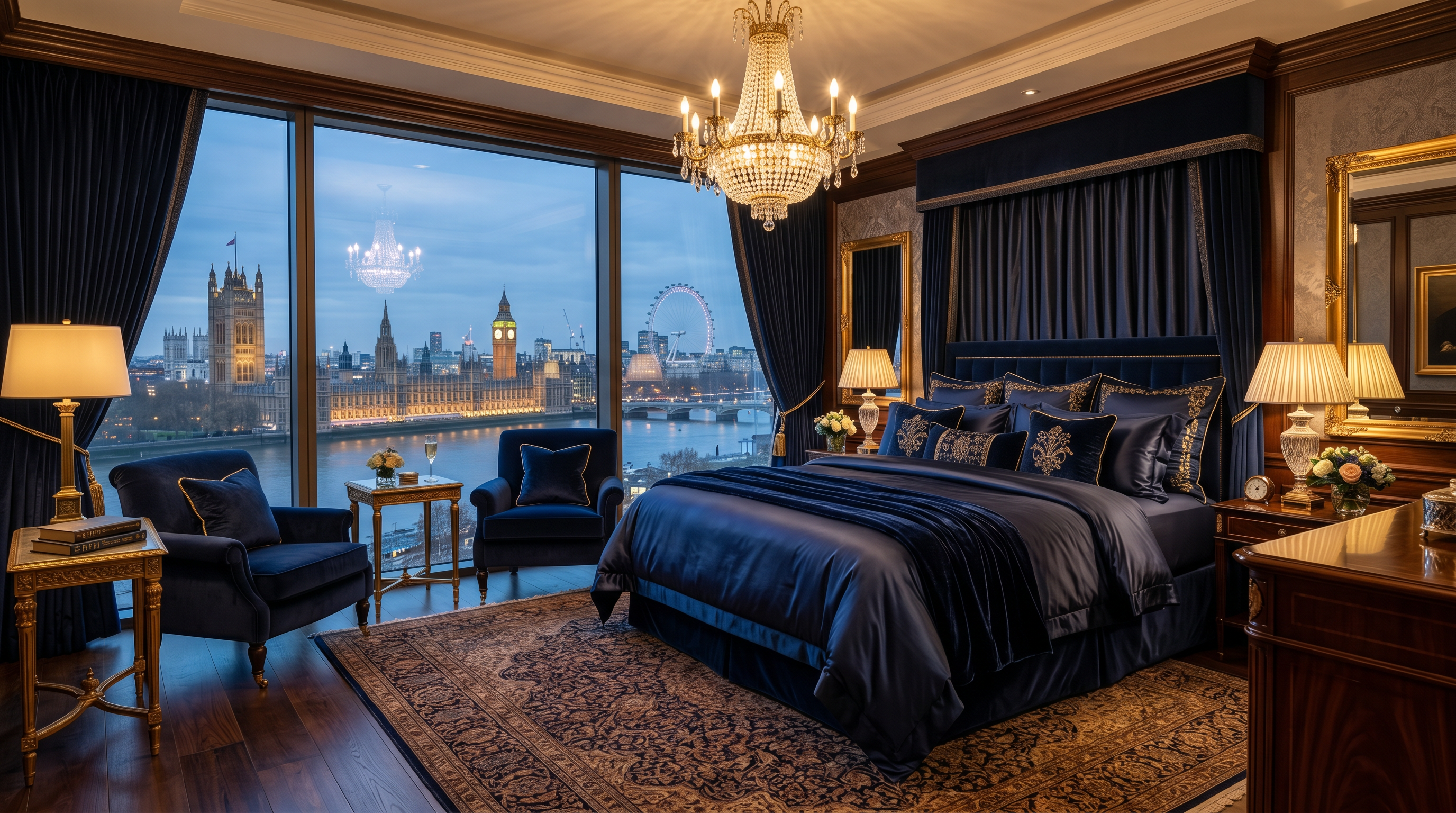 Luxury suite at Resort London Hotel