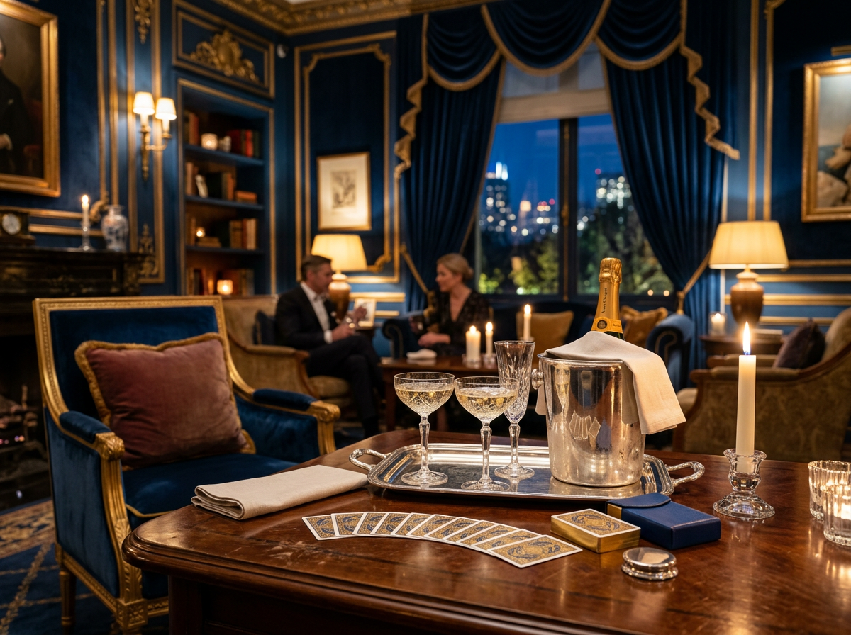 Exclusive members lounge at Resort London Hotel